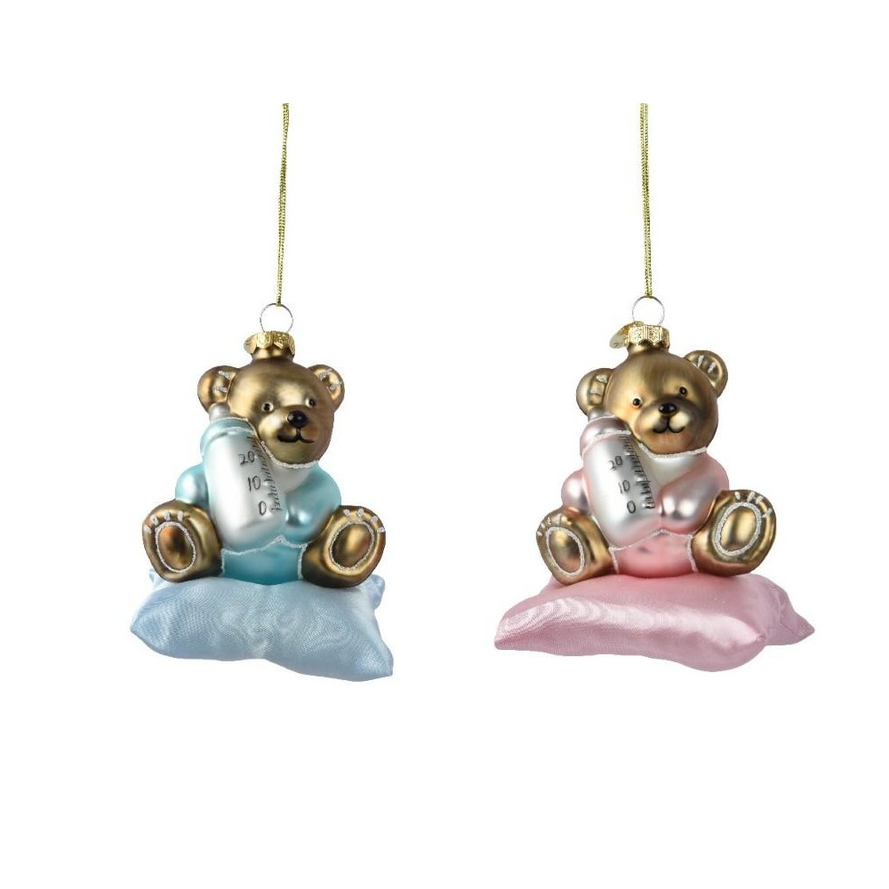 ORSETTO NUVOLA VETRO H.8.5 2 ASSORTITI